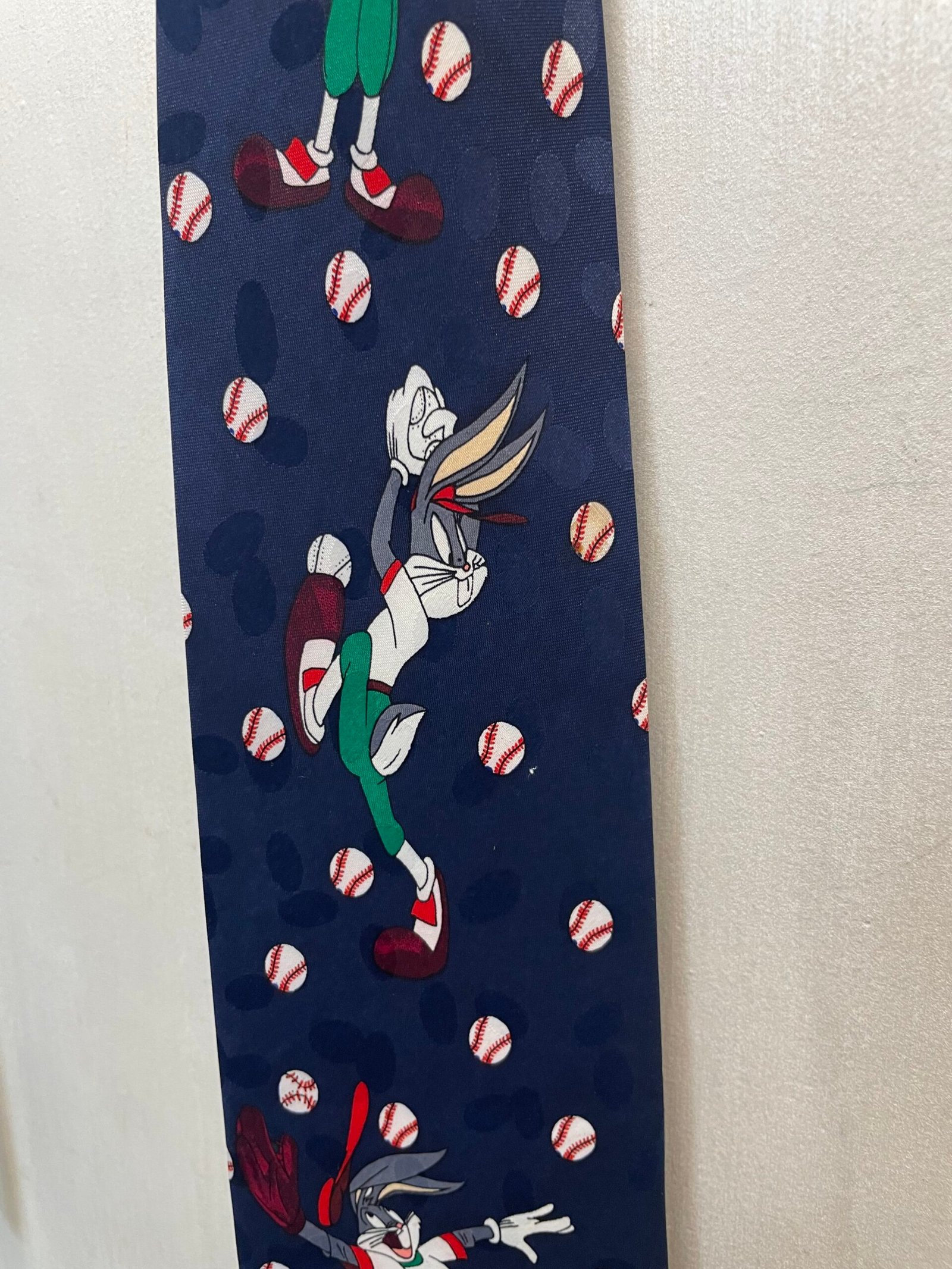 IMG_9643 Cravatta Bugs Bunny giocatore di baseball