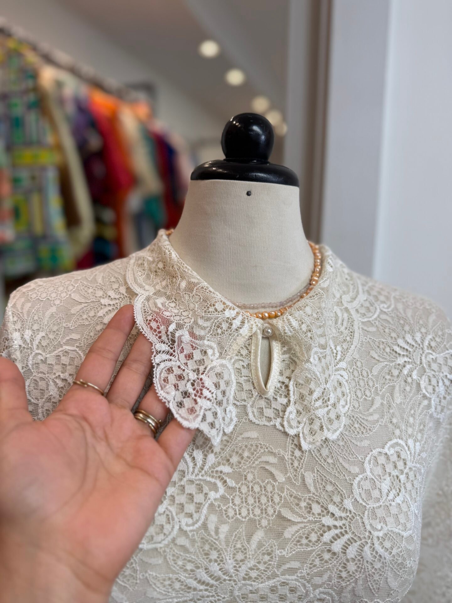 Body pizzo bianco