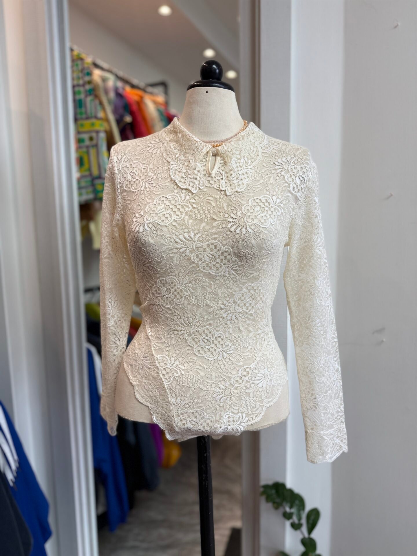 Body pizzo bianco