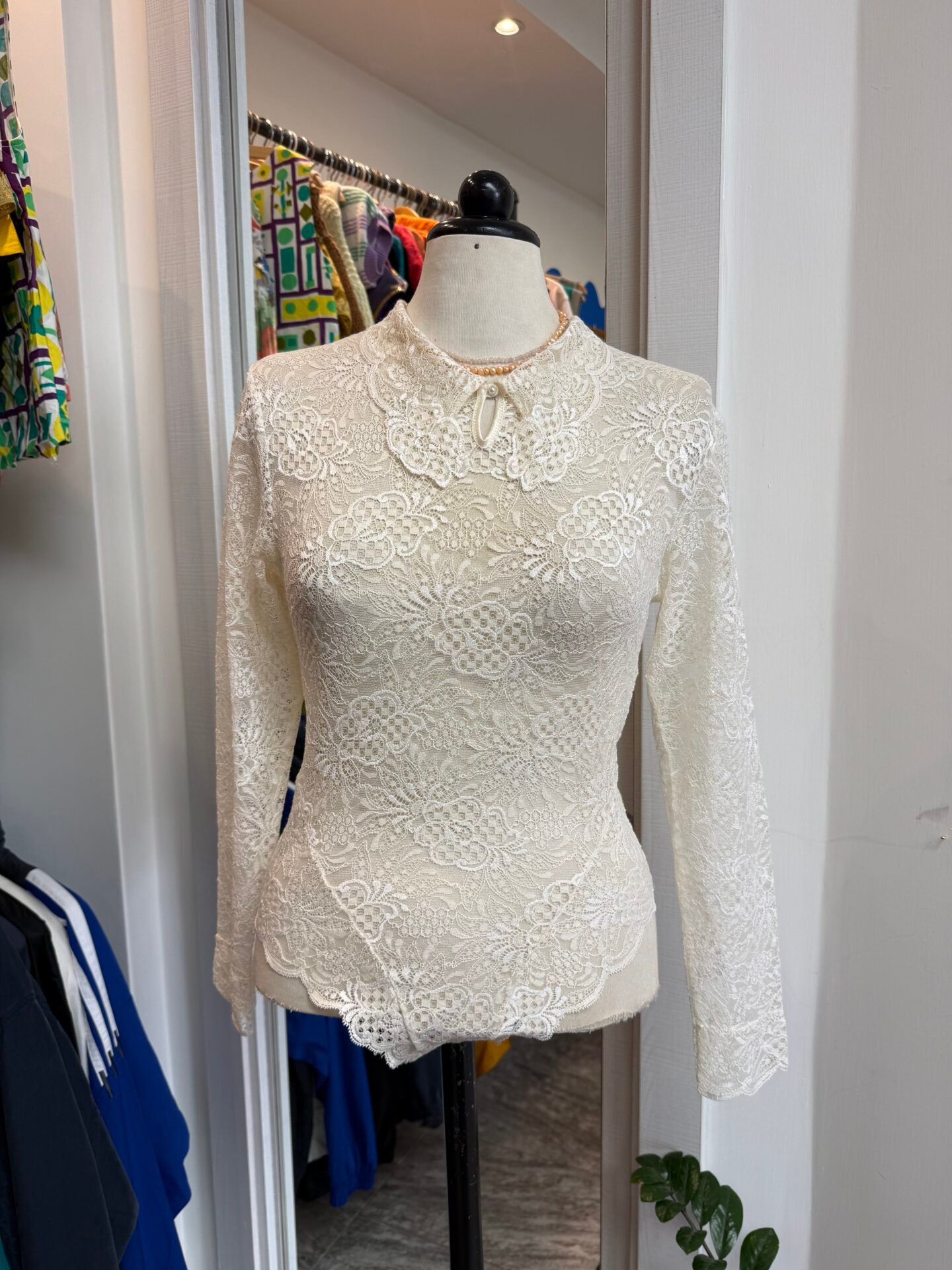 Body pizzo bianco