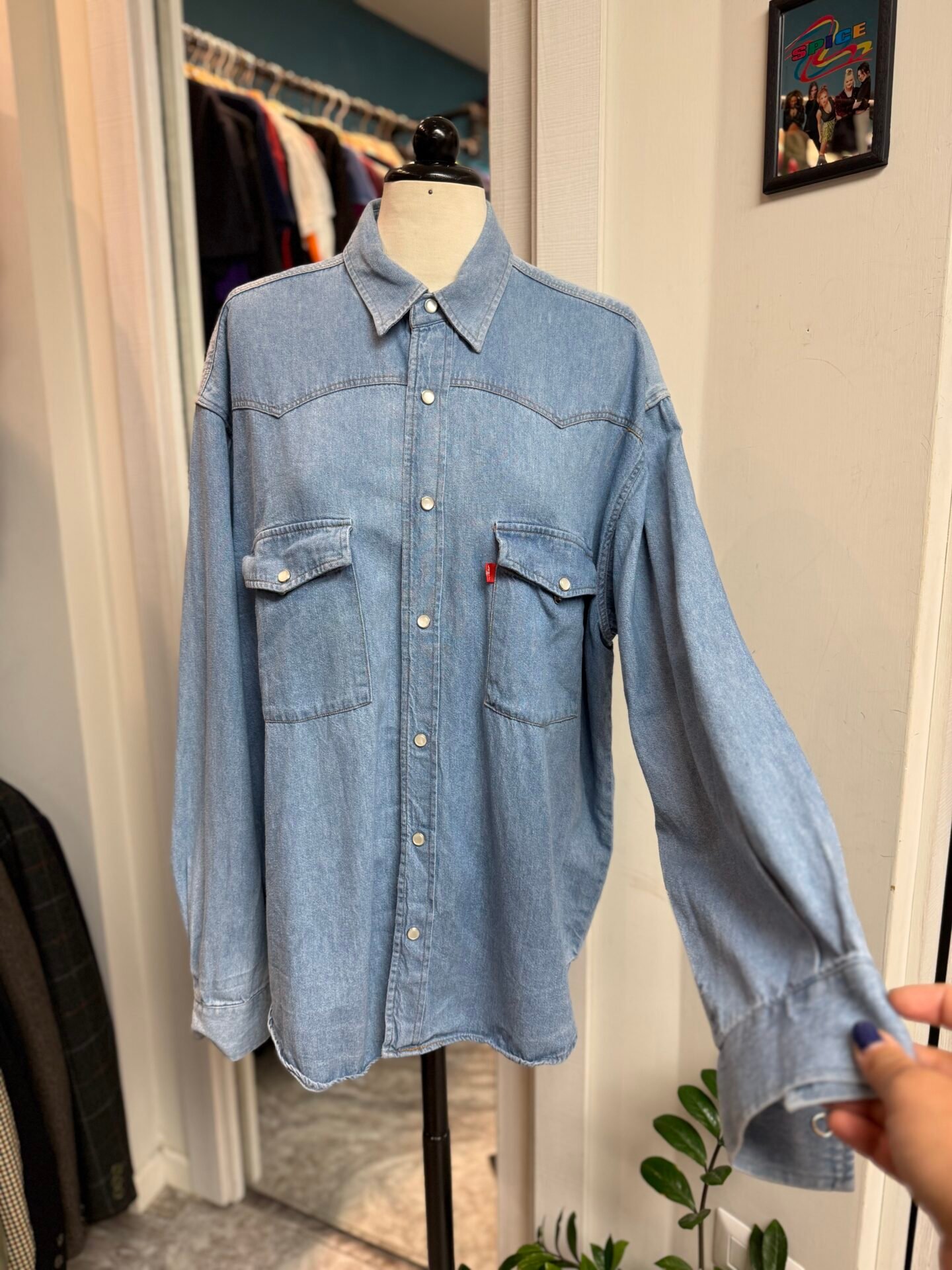 IMG_9755 Camicia jeans Levi’s XL