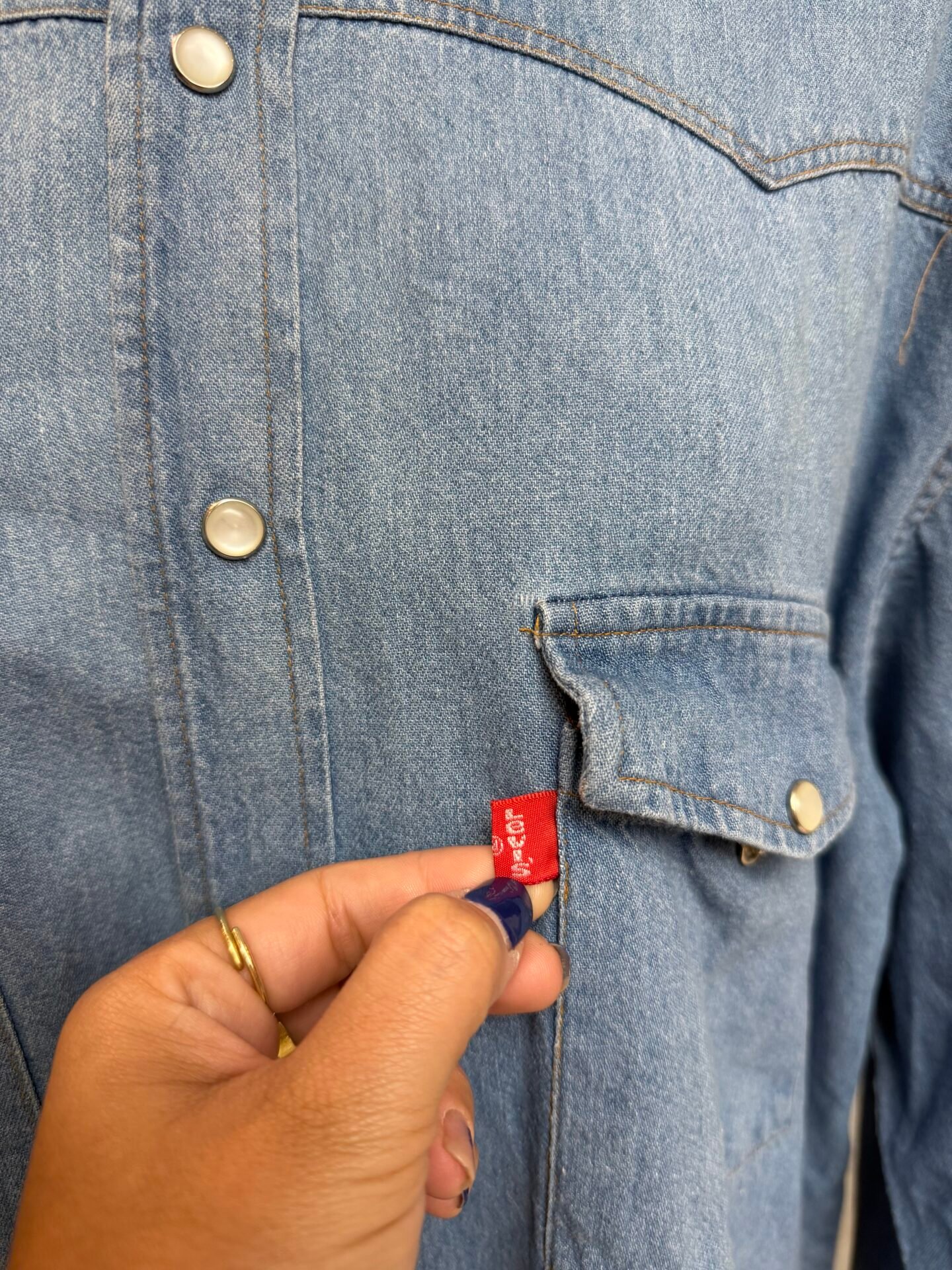 IMG_9756 Camicia jeans Levi’s XL