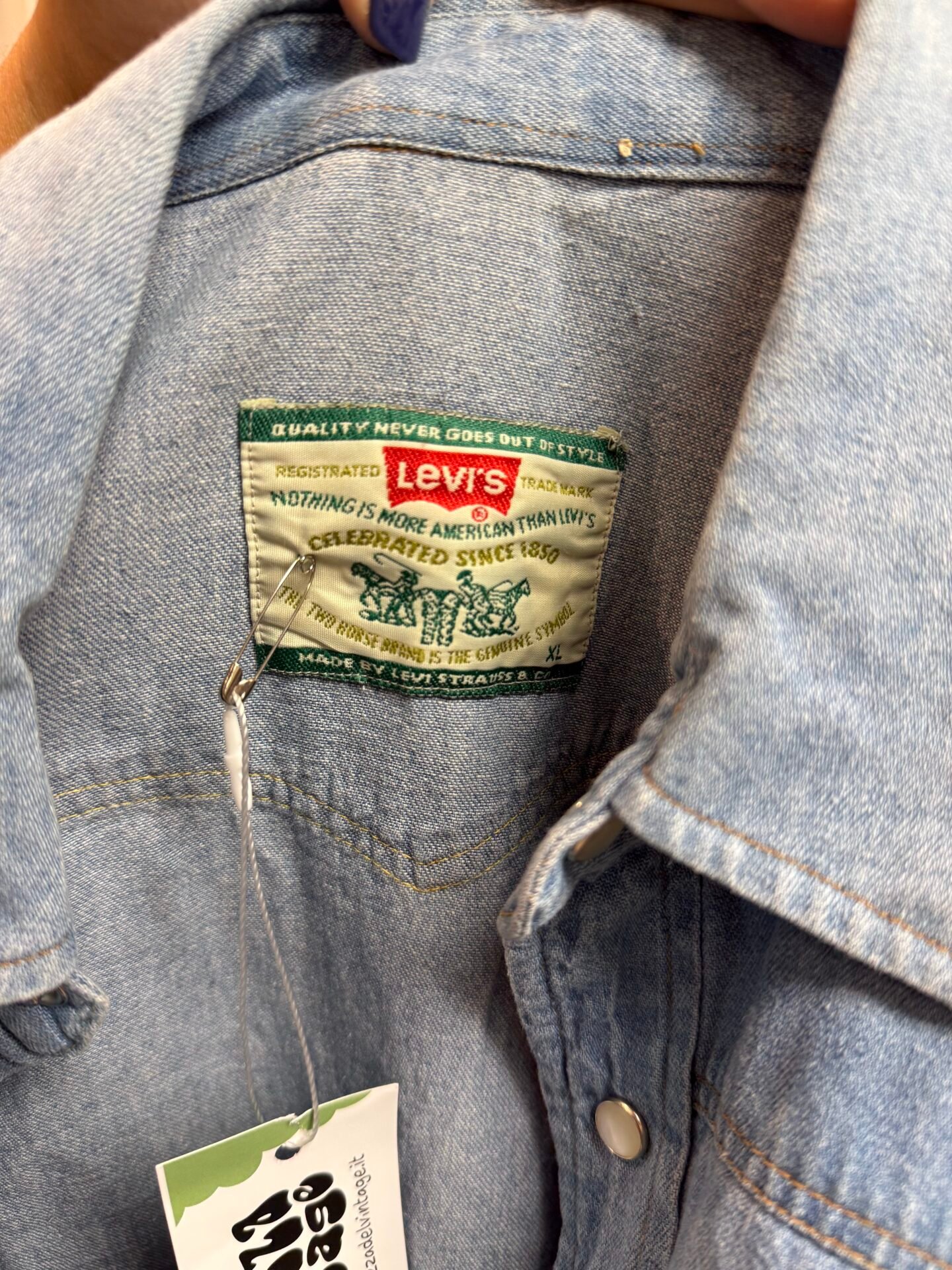 IMG_9758 Camicia jeans Levi’s XL