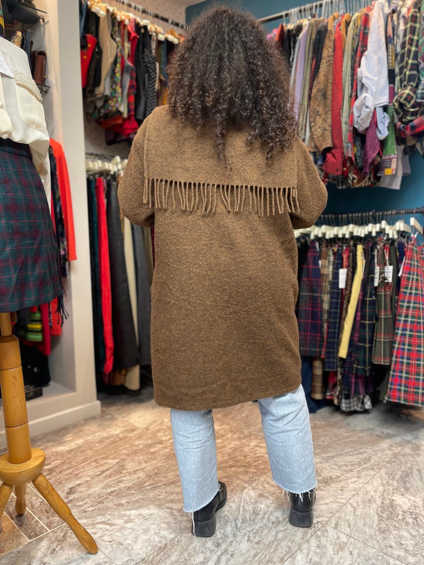 Cappottino con frange