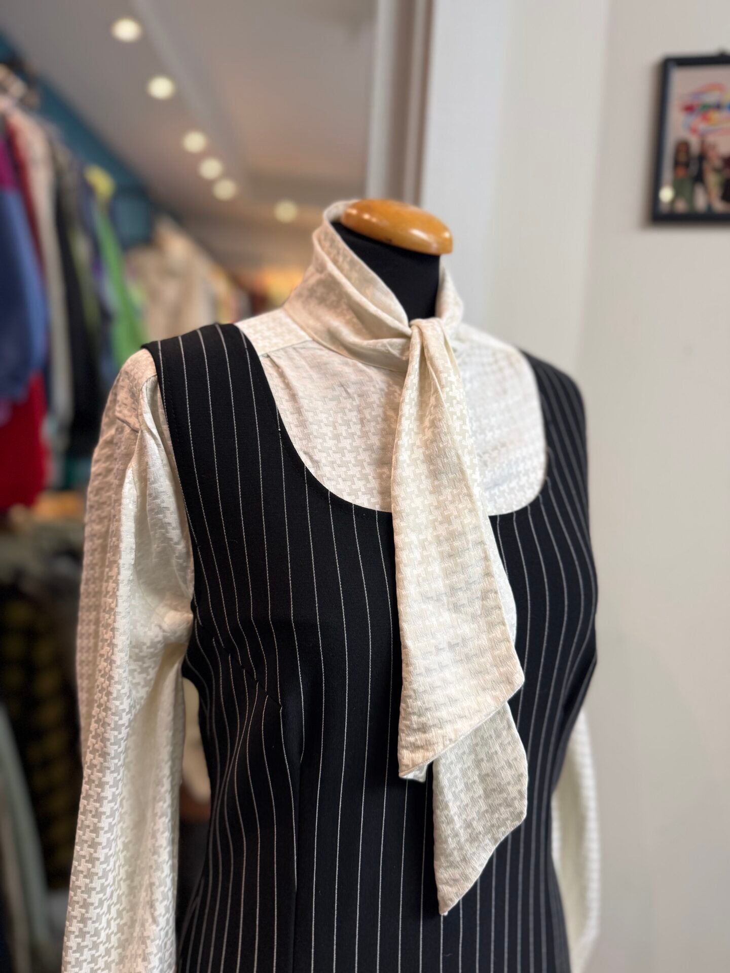 IMG_9884 Vestito smanicato a righe S