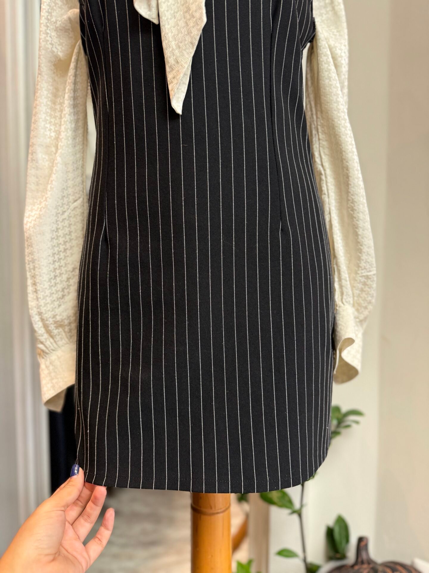 IMG_9886 Vestito smanicato a righe S