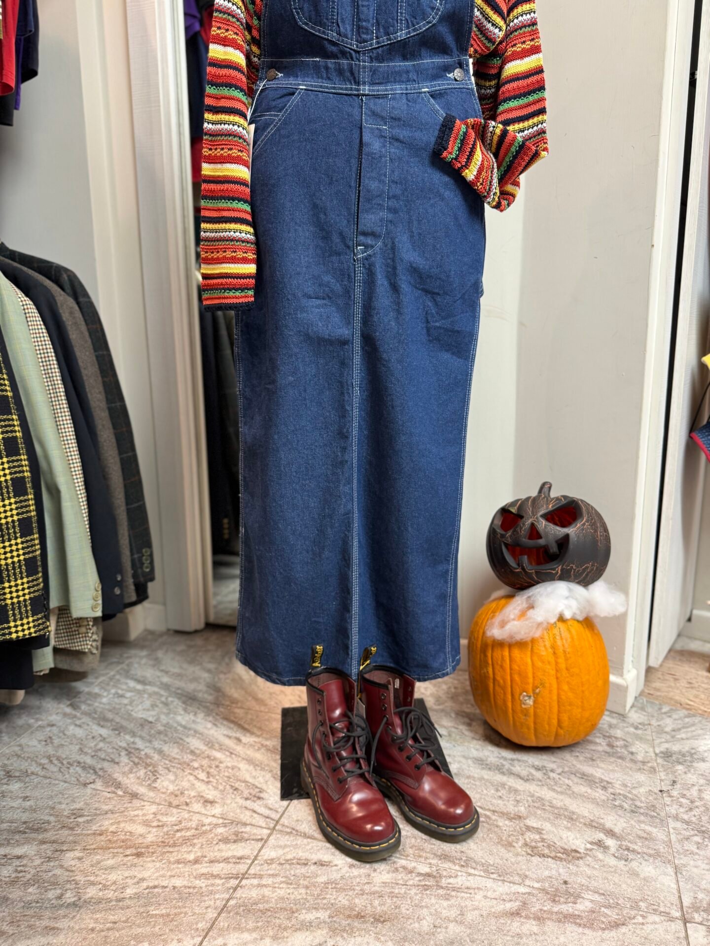 IMG_9961 Salopette gonna denim S